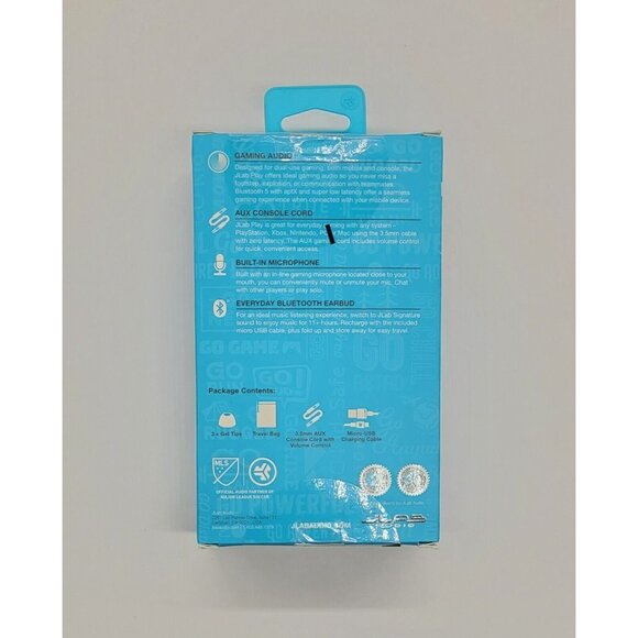 JLab Play Gaming Wireless Bluetooth Earbuds - Picture 4 of 8